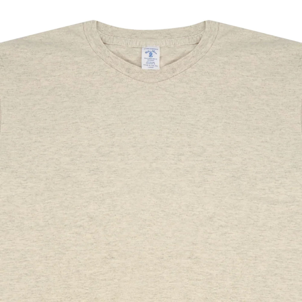 Velva Sheen Short Sleeve Crew Neck T-Shirt - Oatmeal