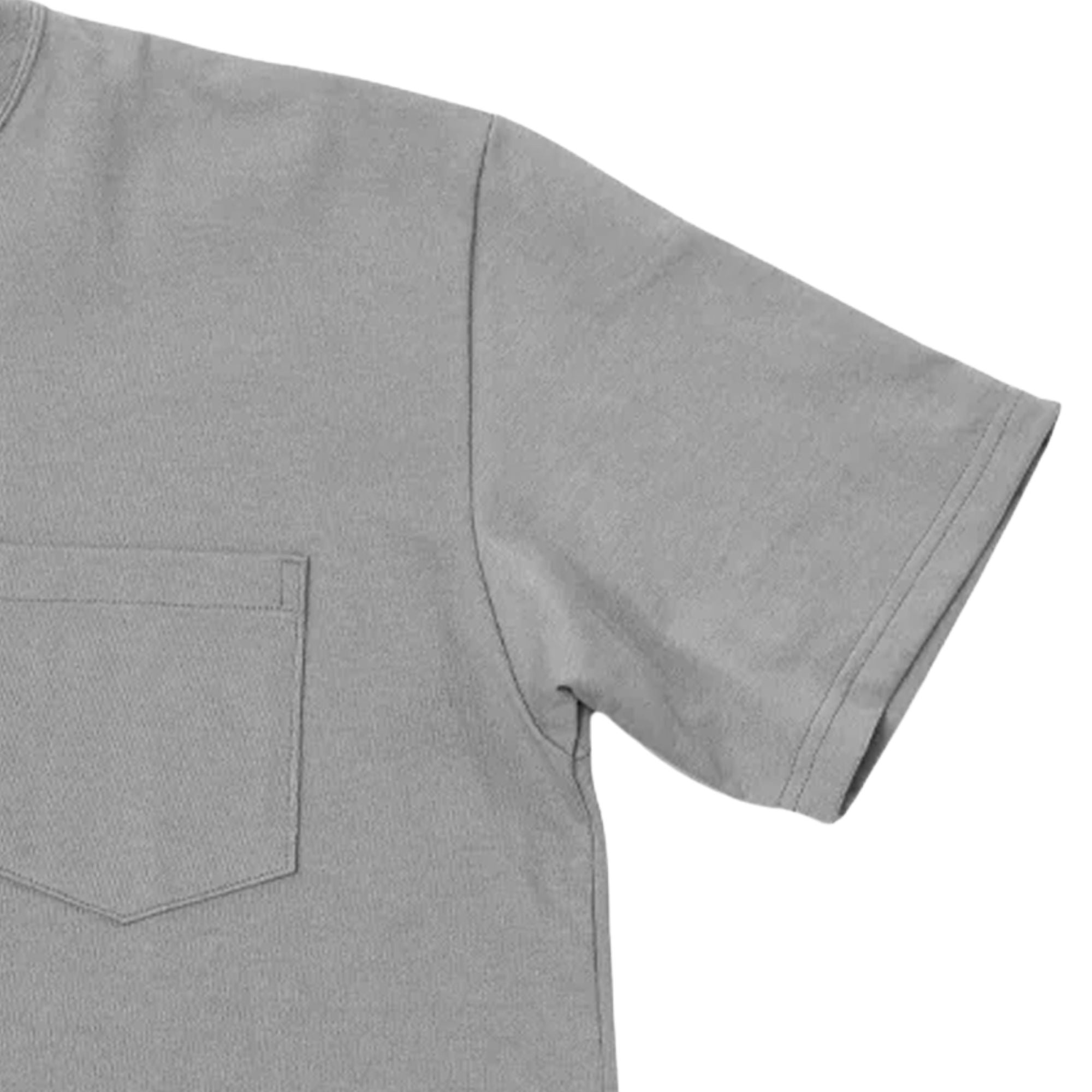 Pocket T-Shirt - Heather Grey