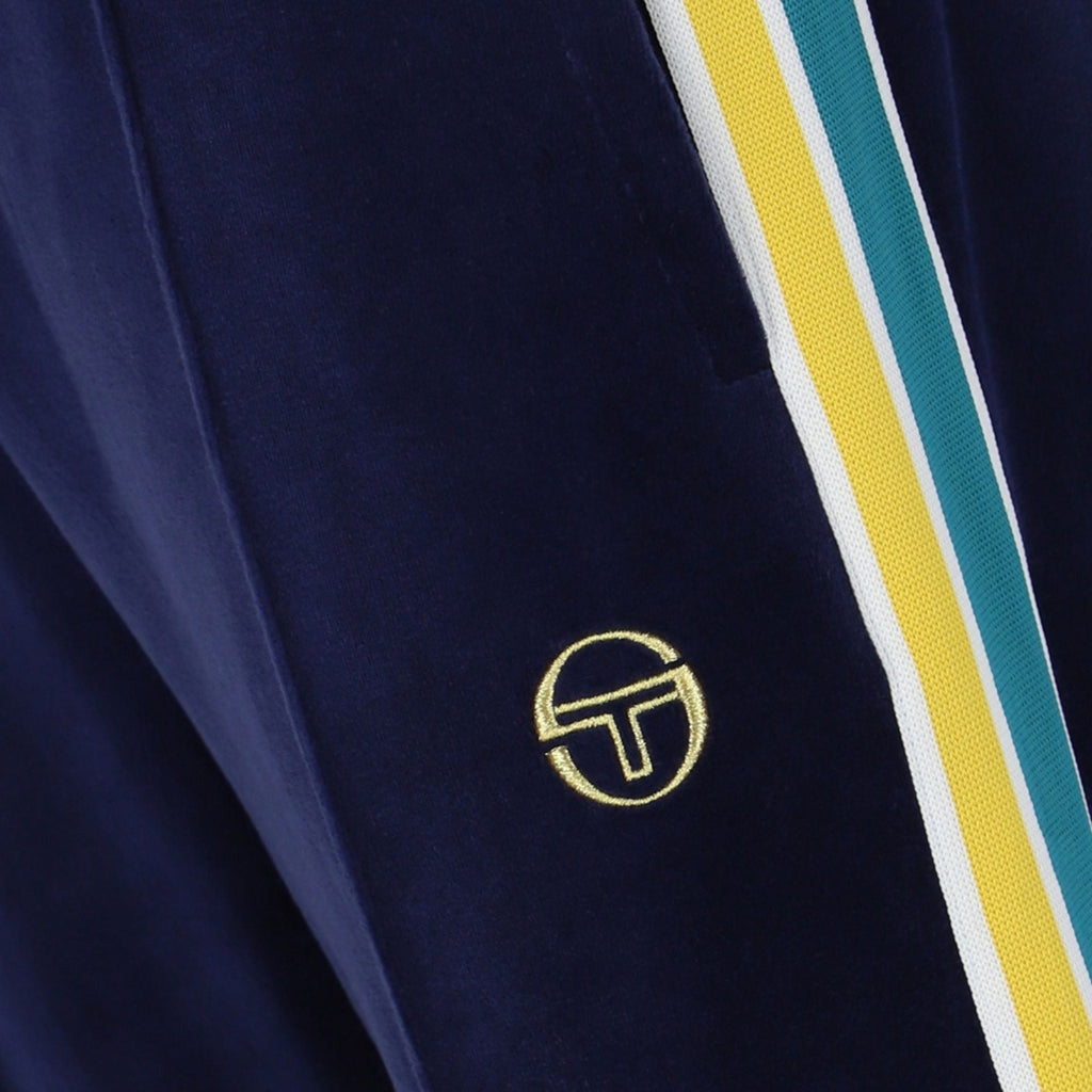 Sergio Tacchini Monte Track Velour Pants - Maritime