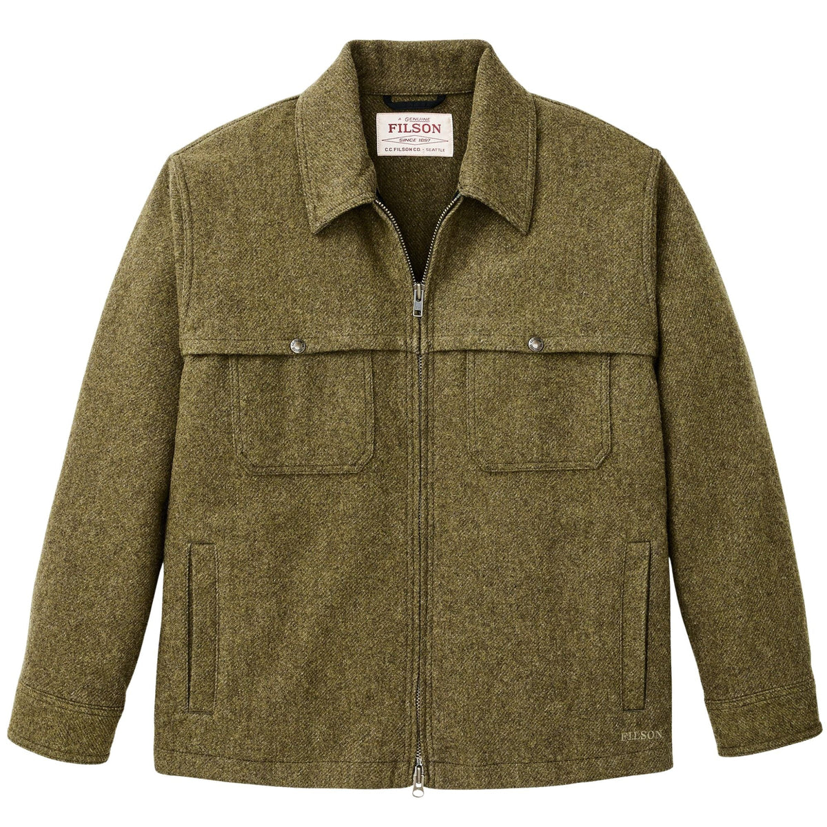 Filson Forester Wool Jacket - Field Green