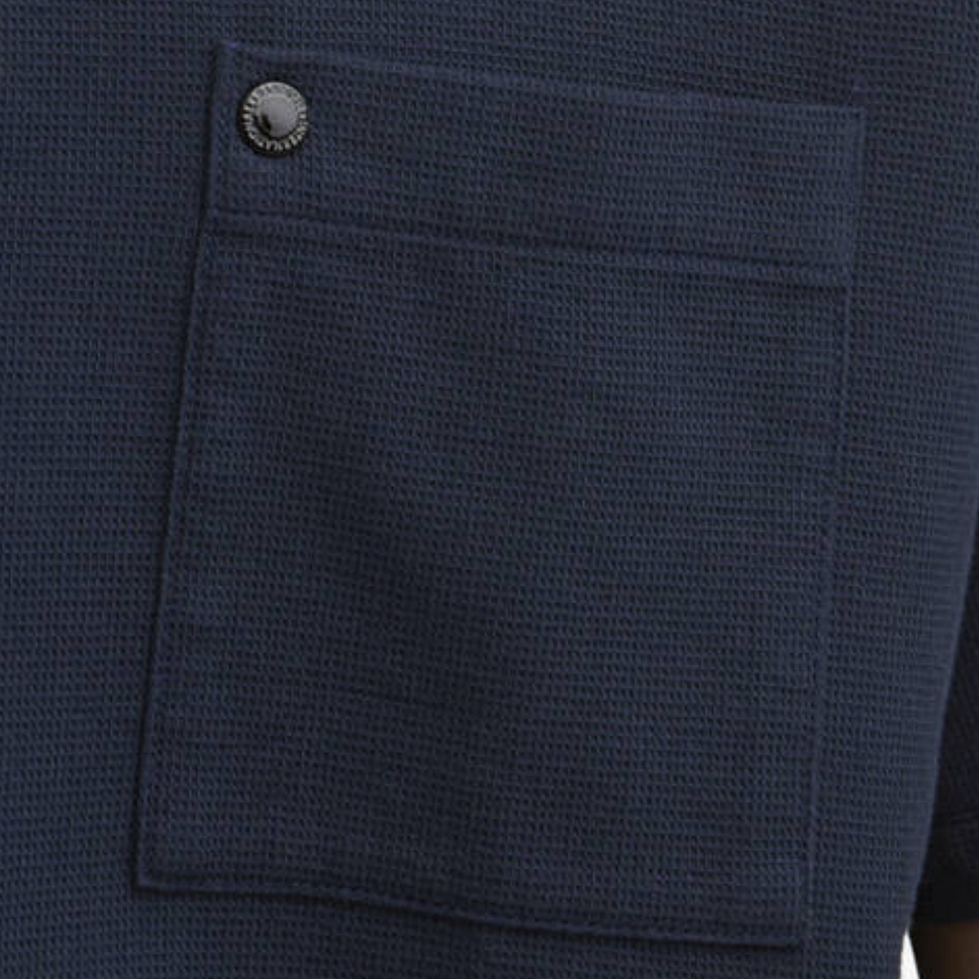 Wayback Waffle Shirt - Navy