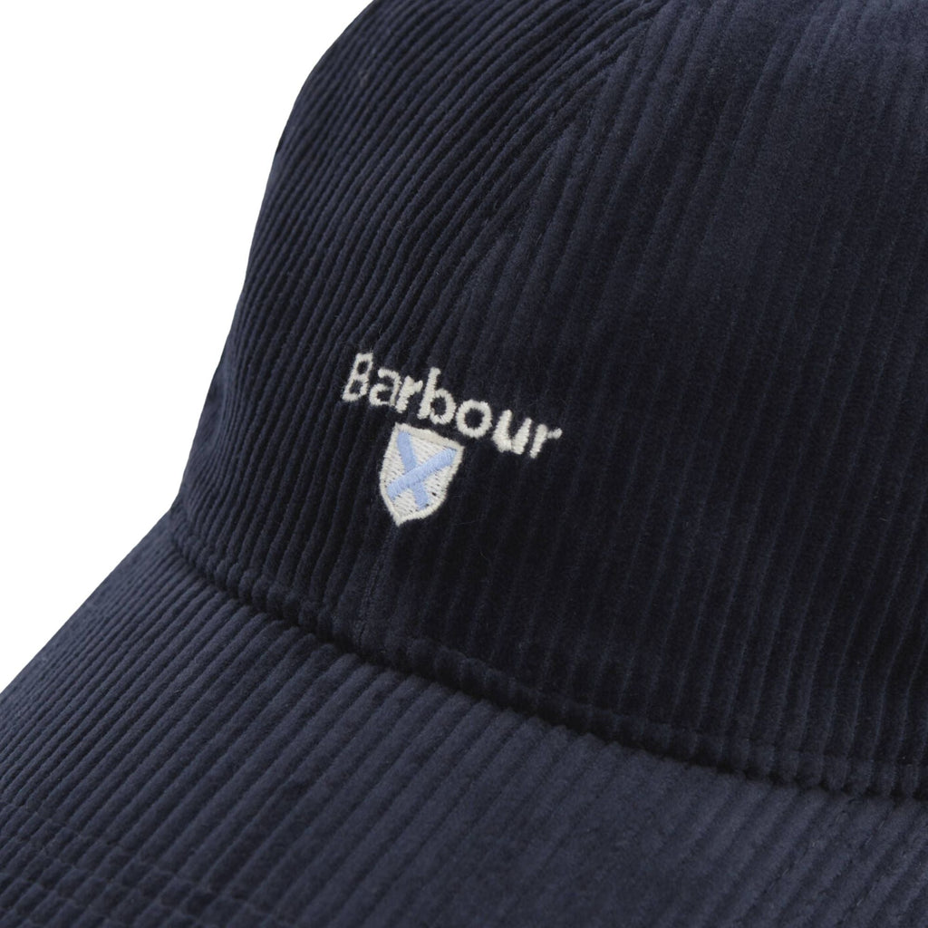 Barbour Preston Cord Cap - Navy
