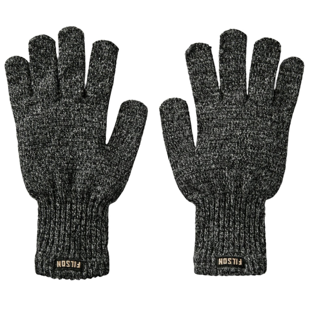 Filson Full Finger Knit Gloves - Charcoal