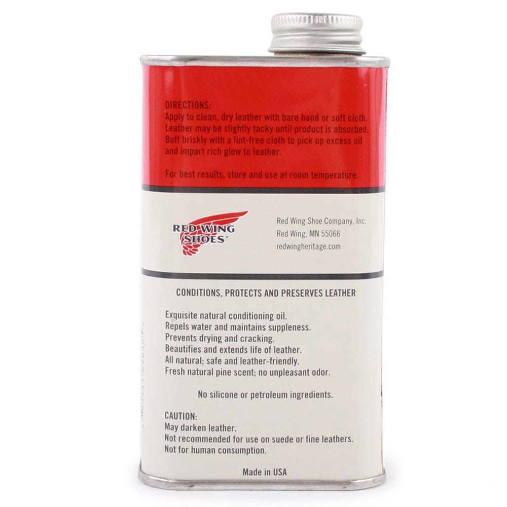 Red Wing  All Natural Boot Oil 237 ML