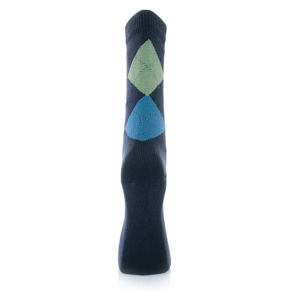 Burlington Socks Burlington Norfolk The Original Cotton Navy Socks 201866137
