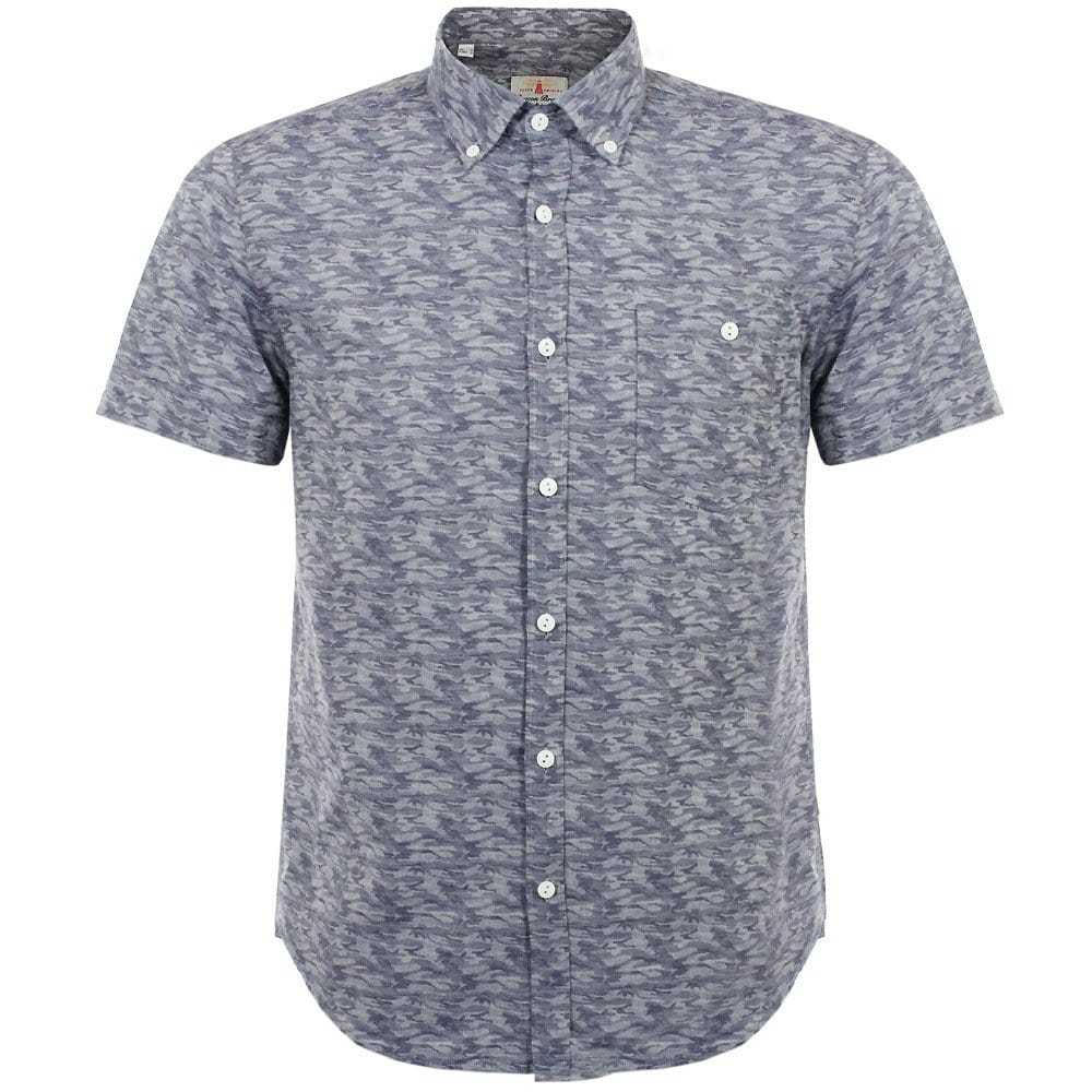 Barbour Heritage Squadron Shirt - Indigo