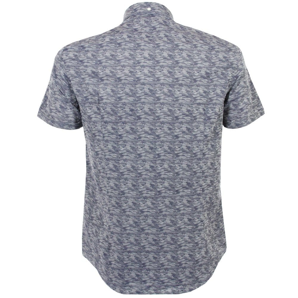 Barbour Heritage Squadron Shirt - Indigo