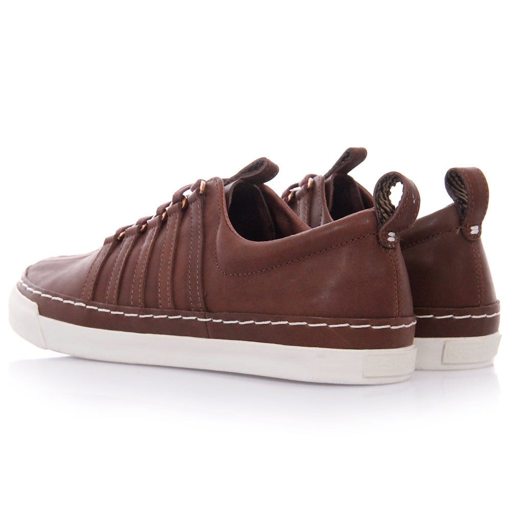 K-Swiss X Billy Reid Arlington VT Cinnamon Leather Shoes 03422-270