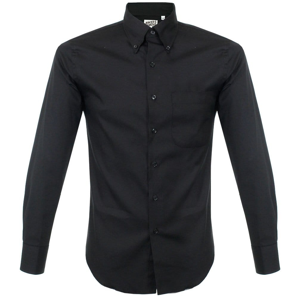Naked and Famous Denim Naked and Famous Black Shirt 11508