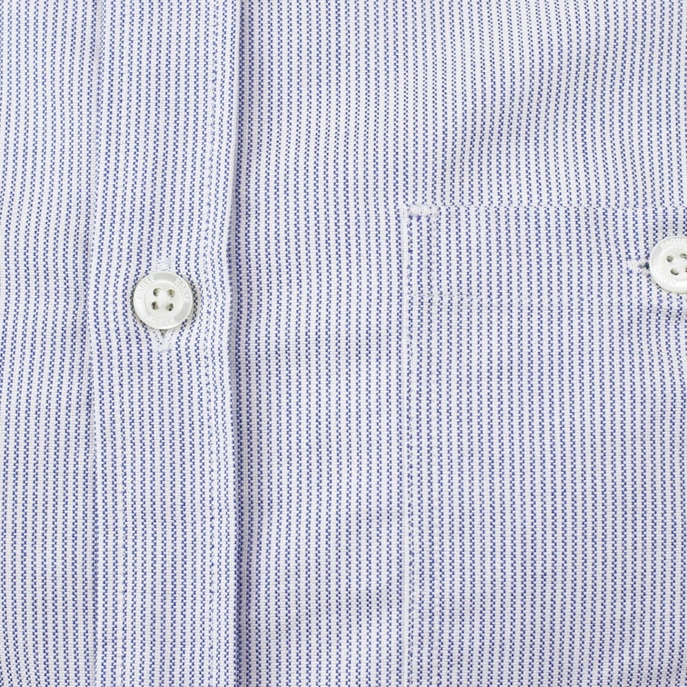 Norse Projects Anton Oxford Navy Stripe Shirt N40-0202