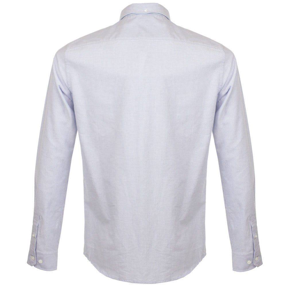 Norse Projects Anton Oxford Navy Stripe Shirt N40-0202