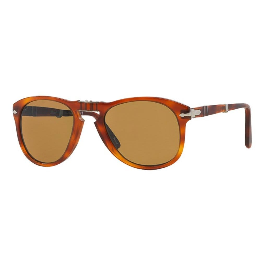 Persol 714 Foldable Brown Sunglasses 0PO0714 54/140