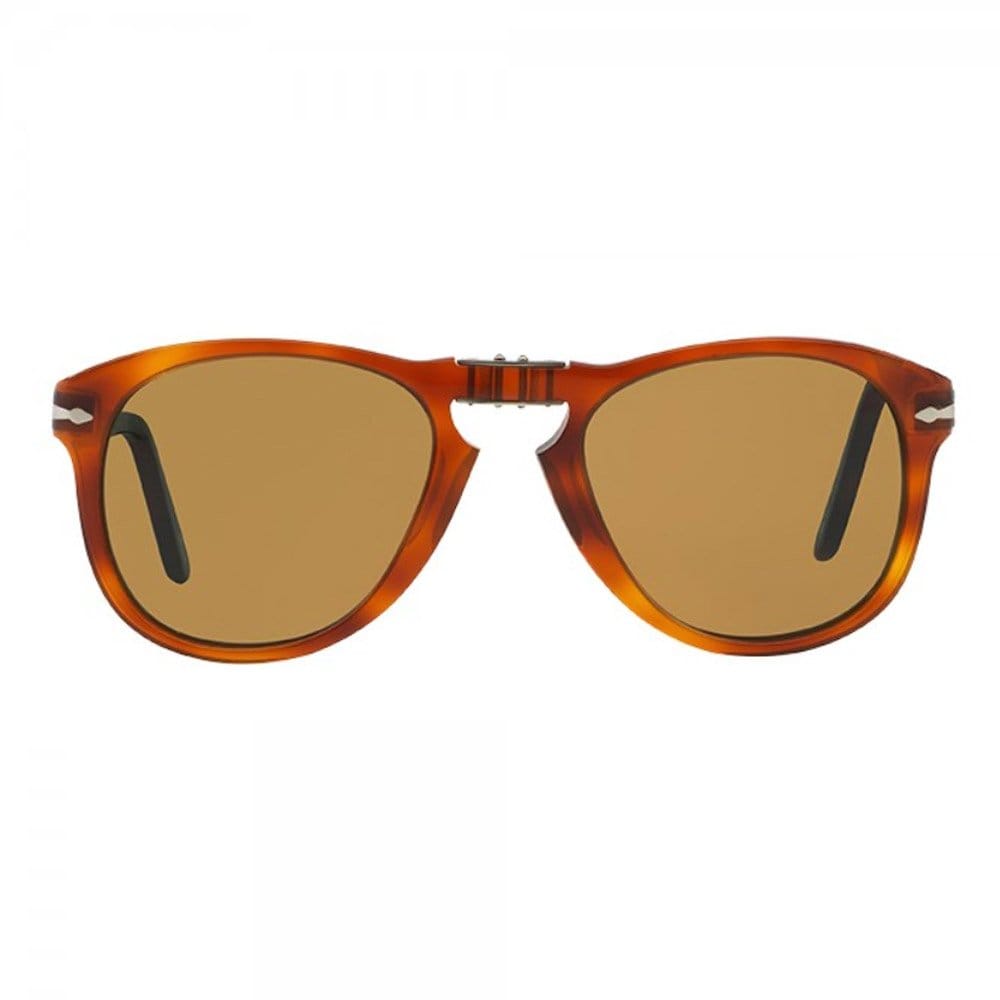 Persol 714 Foldable Brown Sunglasses 0PO0714 52/140