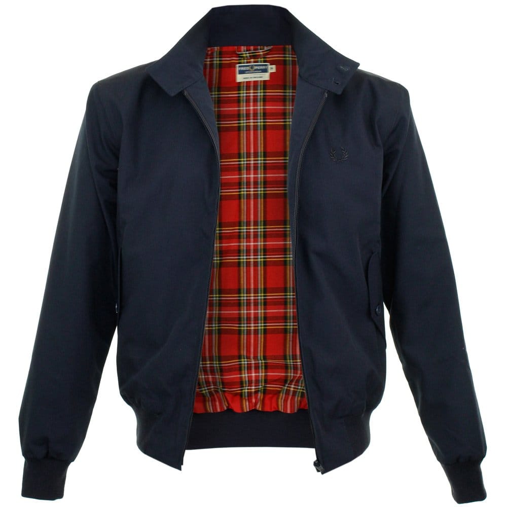 Fred Perry Reissues Fred Perry Navy Harrington Made in England Jacket
