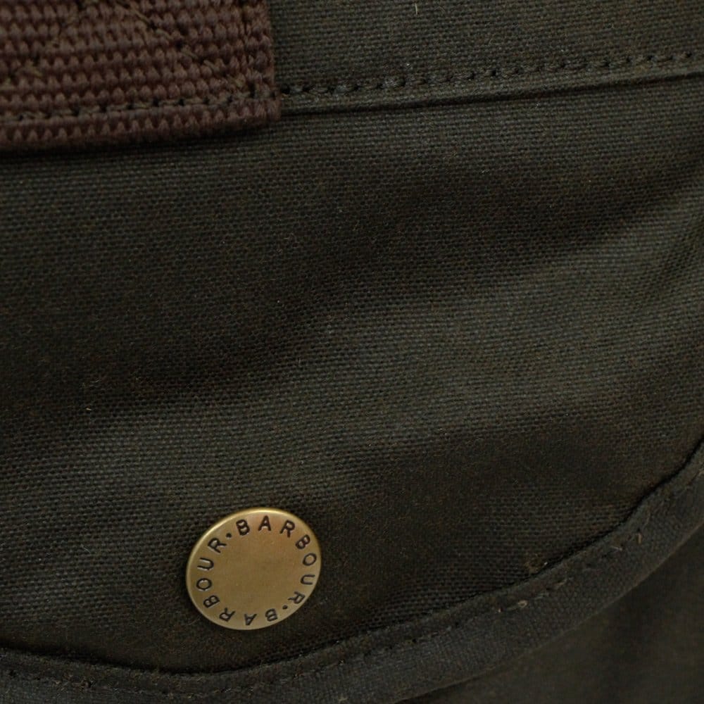 Barbour Longthorpe Waxed Laptop Case