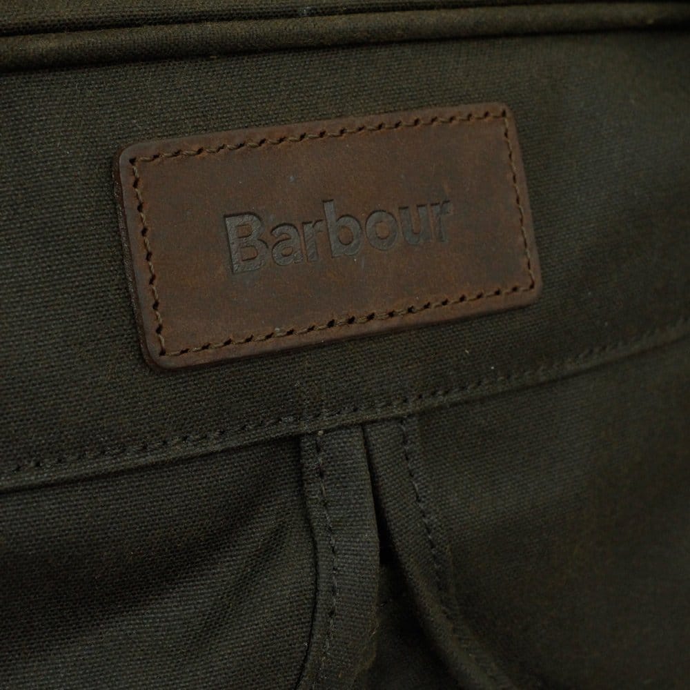 Barbour Longthorpe Waxed Laptop Case