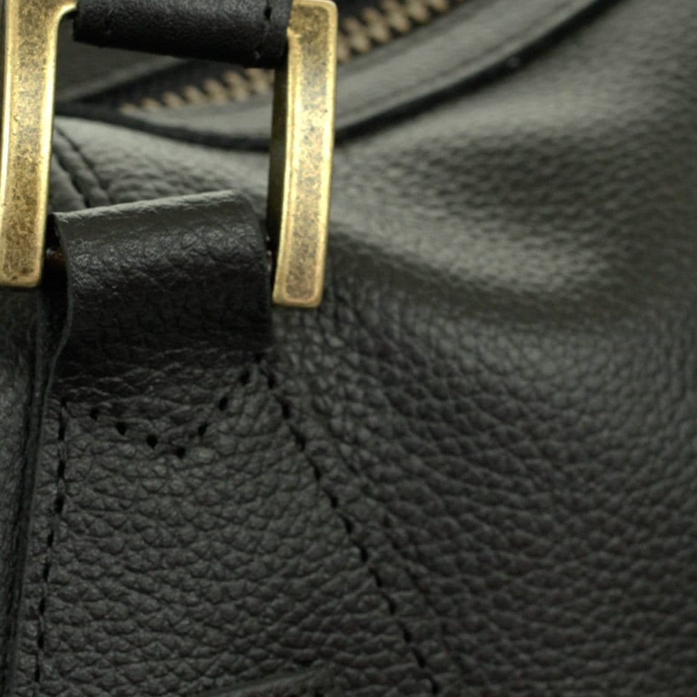 Barbour Medium Explorer Leather Travel Bag