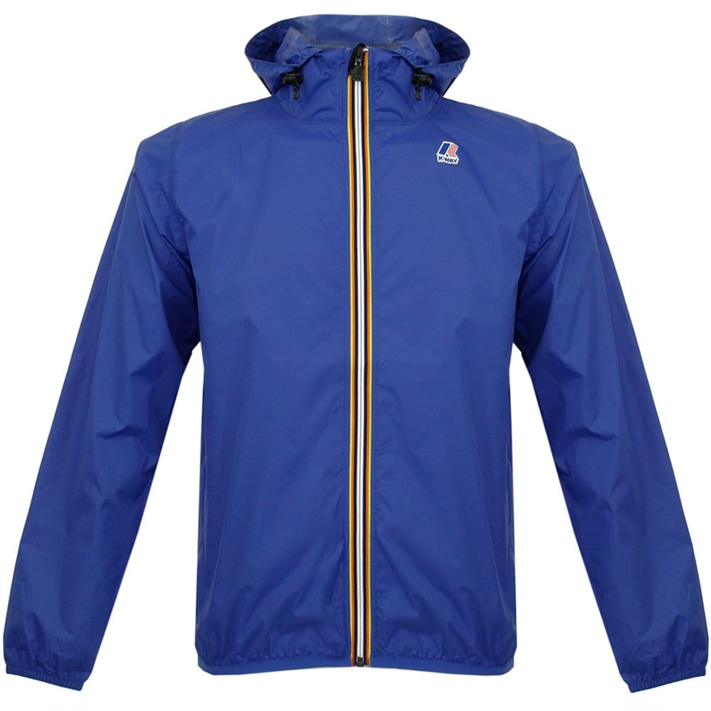 K-Way Claude Le Vrai 3.0 Royal Blue Pac-a-Mac Jacket 618