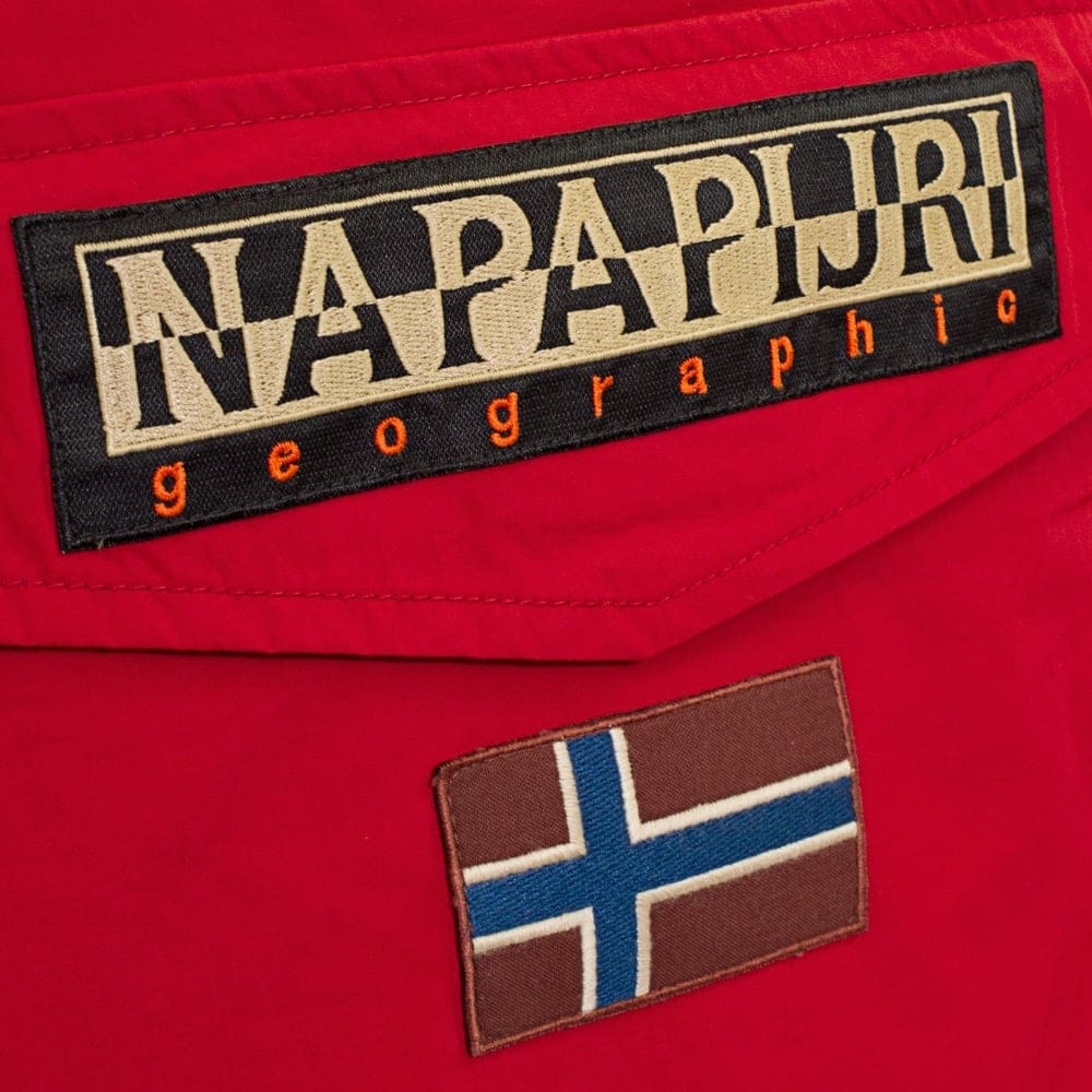 Napapijri Rainforest Red Slim Jacket N0Y9SY094