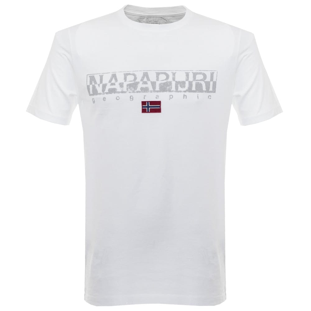 Napapijri Sapriol Bright White T-Shirt N0YCLW002
