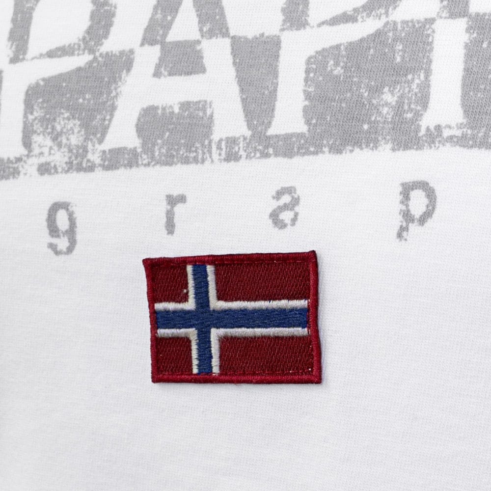 Napapijri Sapriol Bright White T-Shirt N0YCLW002