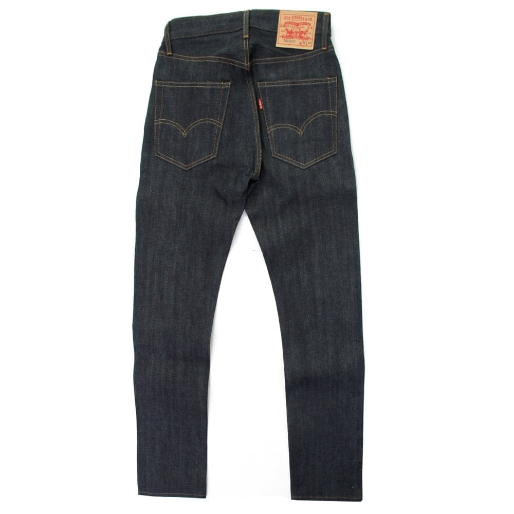 Levi's® Vintage Clothing 505 Pre-Shrunk Selvedge Denim Jeans - Dark Wash
