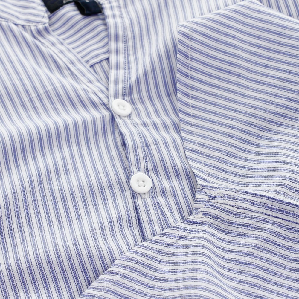 Armani Jeans Striped Blue Shirt C6C42 9B