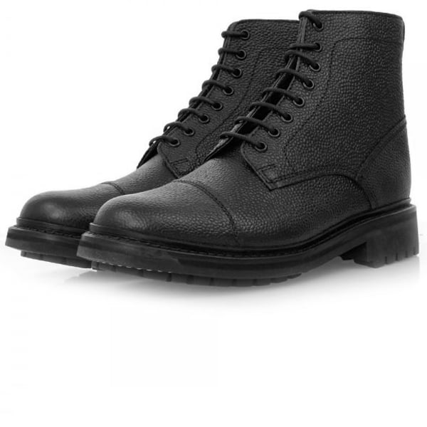 Grenson Joseph Black Leather Boot 5303/426