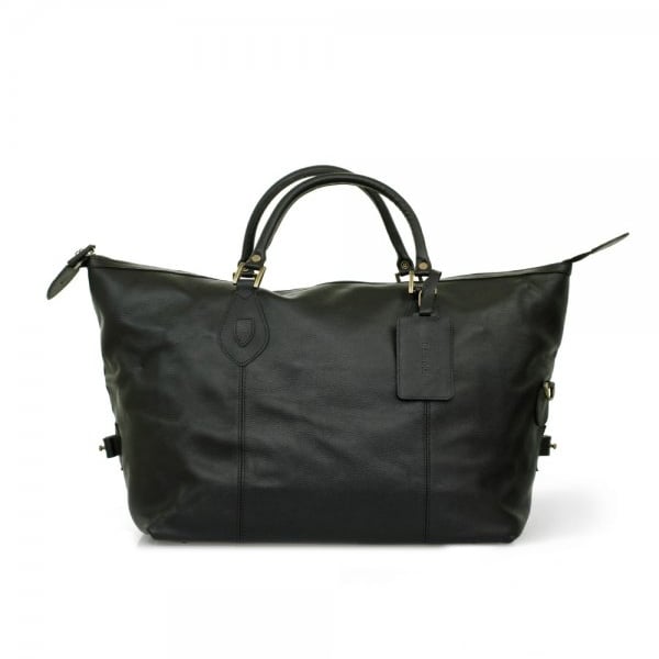 Barbour Medium Explorer Leather Travel Bag
