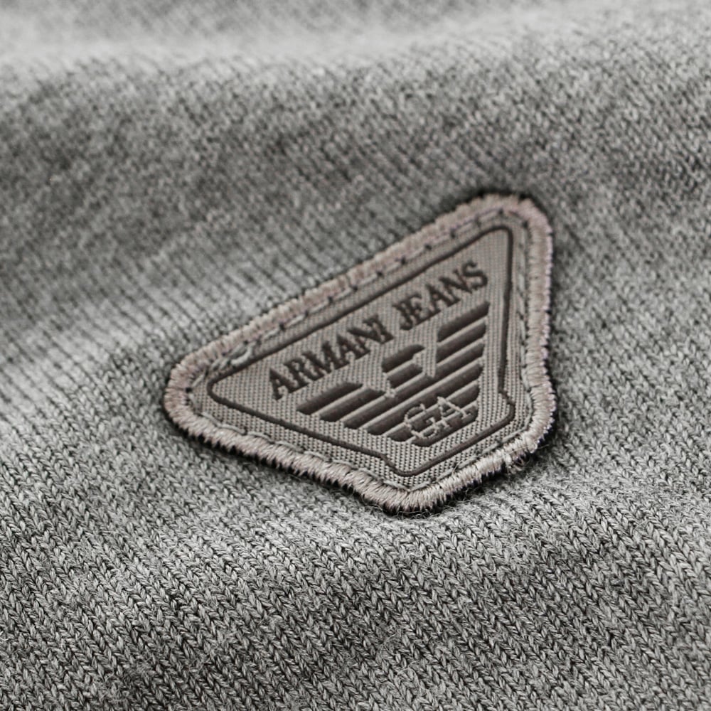 Armani Jeans Knit Melange Grigio Jumper 6X6MA5
