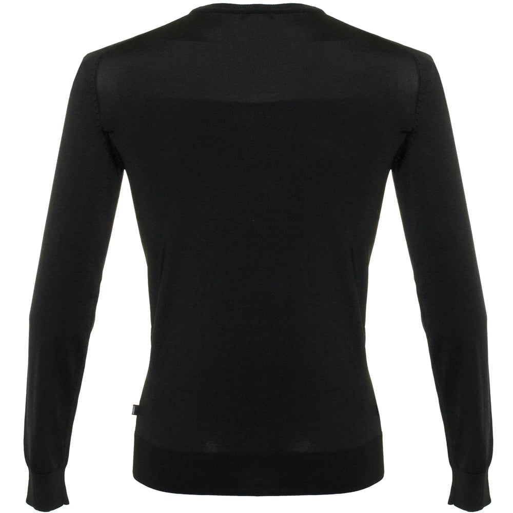 J Lindeberg Pier Shinny Black Jumper