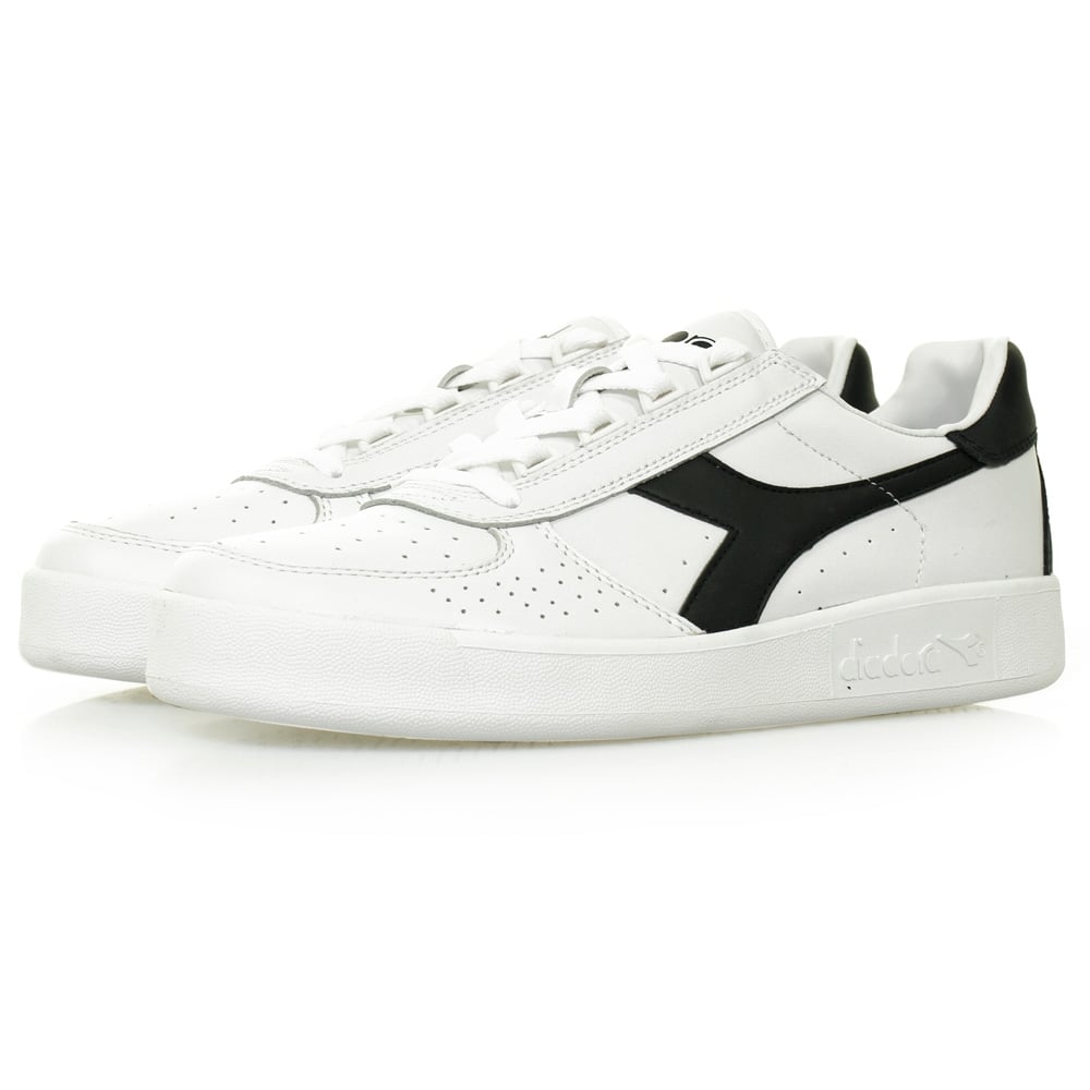 Diadora Borg Elite White Blue Denim Shoe C5943