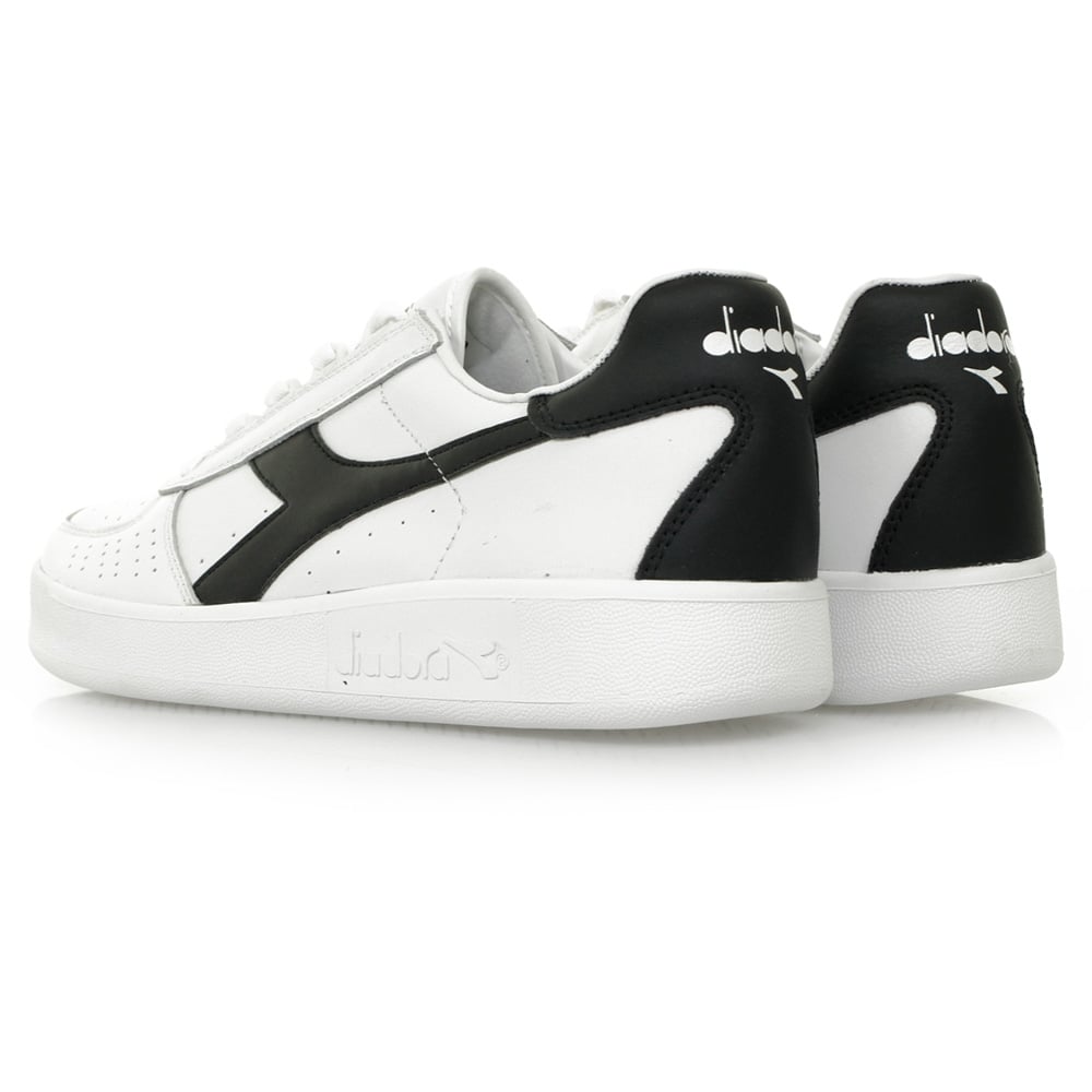 Diadora Borg Elite White Blue Denim Shoe C5943