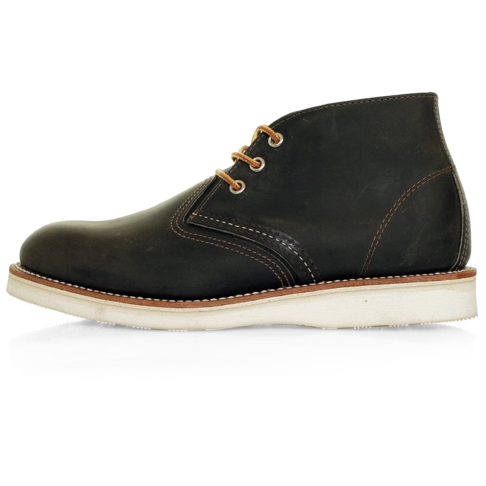 Red Wing Classic Chukka Charcoal Leather Boot 3150