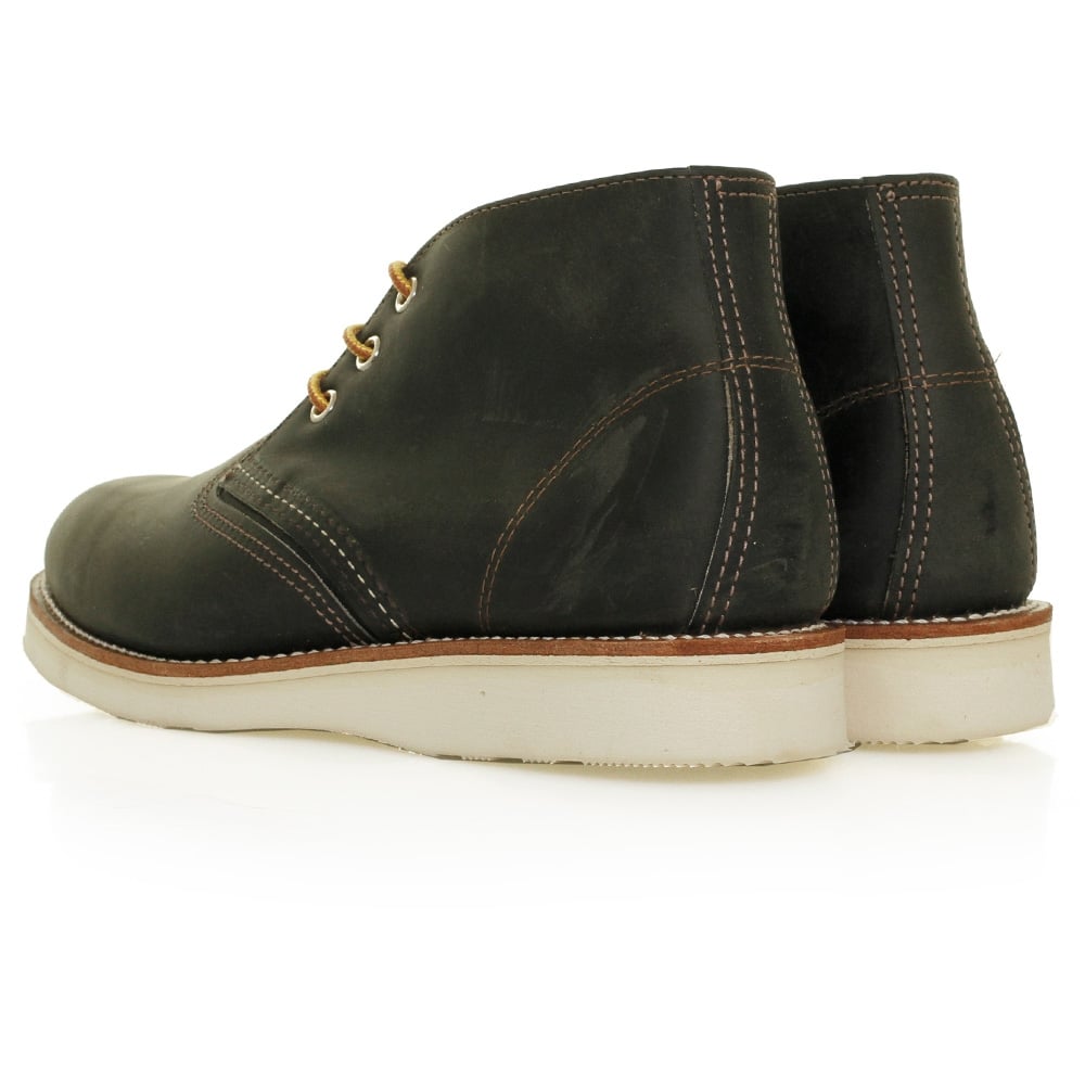 Red Wing Classic Chukka Charcoal Leather Boot 3150
