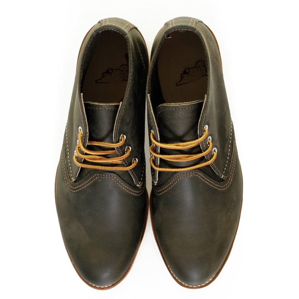 Red Wing Classic Chukka Charcoal Leather Boot 3150