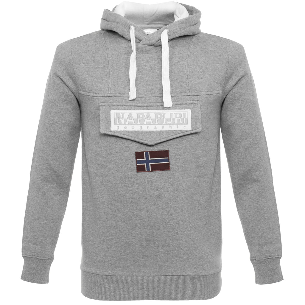 Napapijri Burgee Grey Sweatshirt N0YG2C