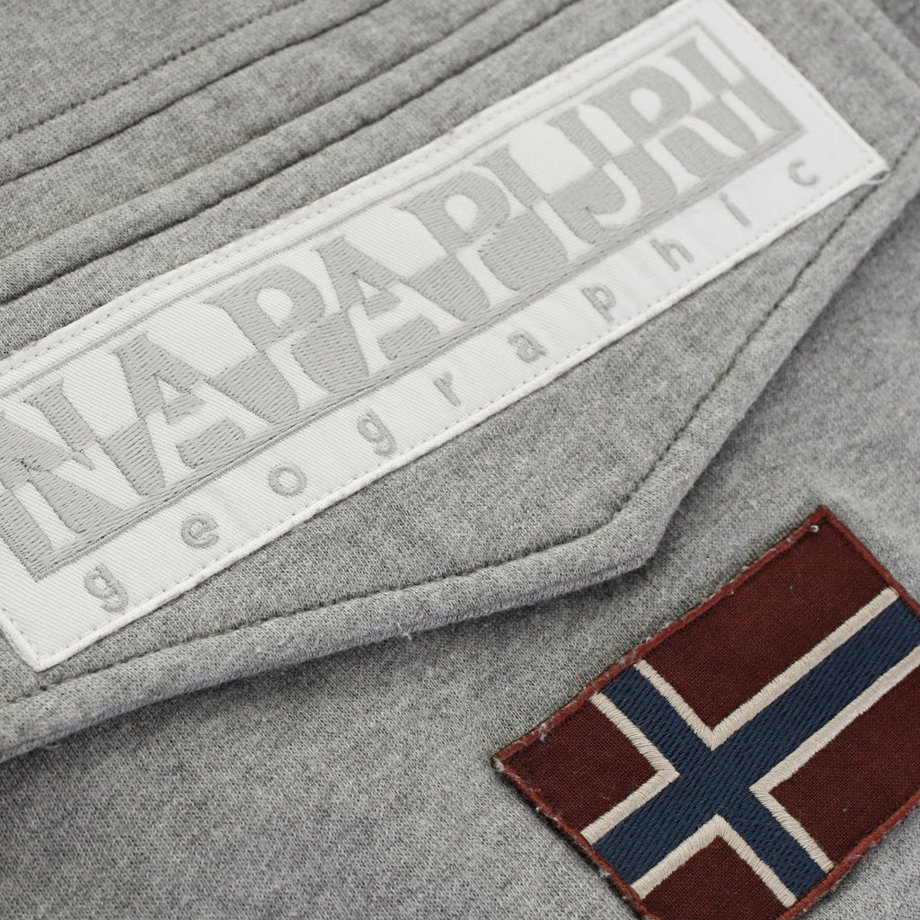 Napapijri Burgee Grey Sweatshirt N0YG2C