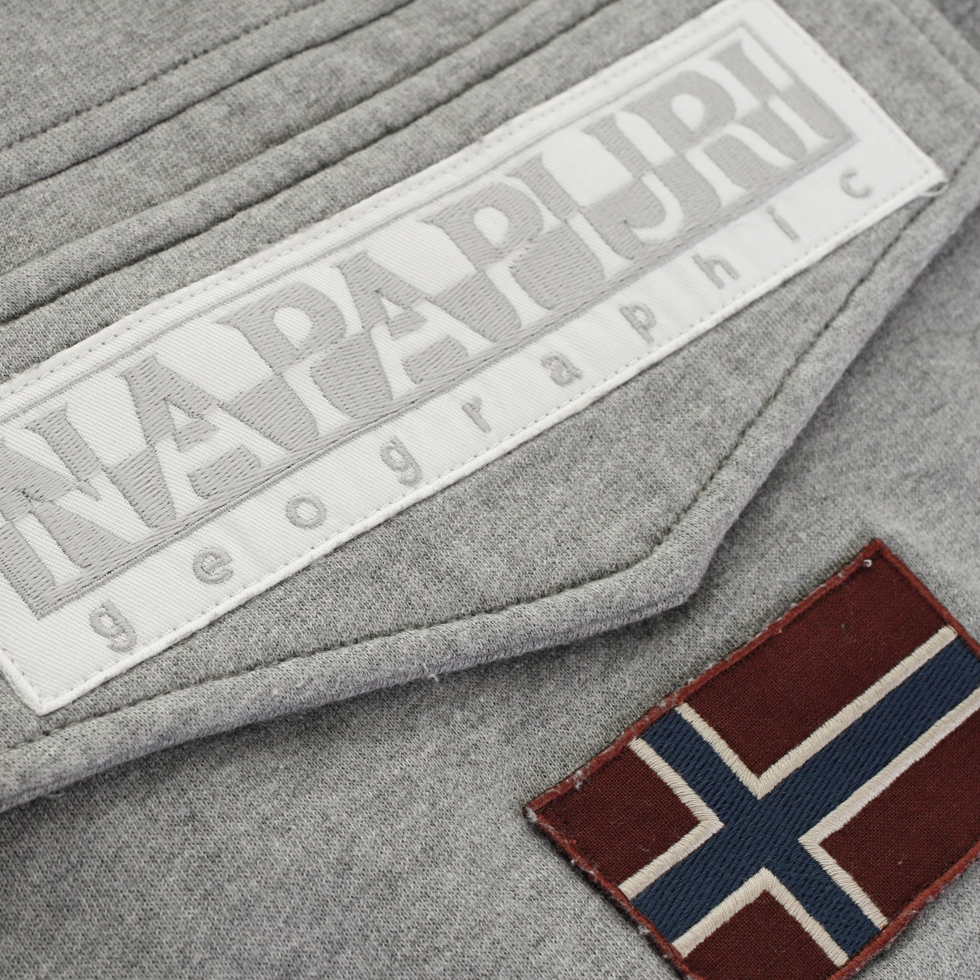 Napapijri Burgee Grey Sweatshirt N0YG2C