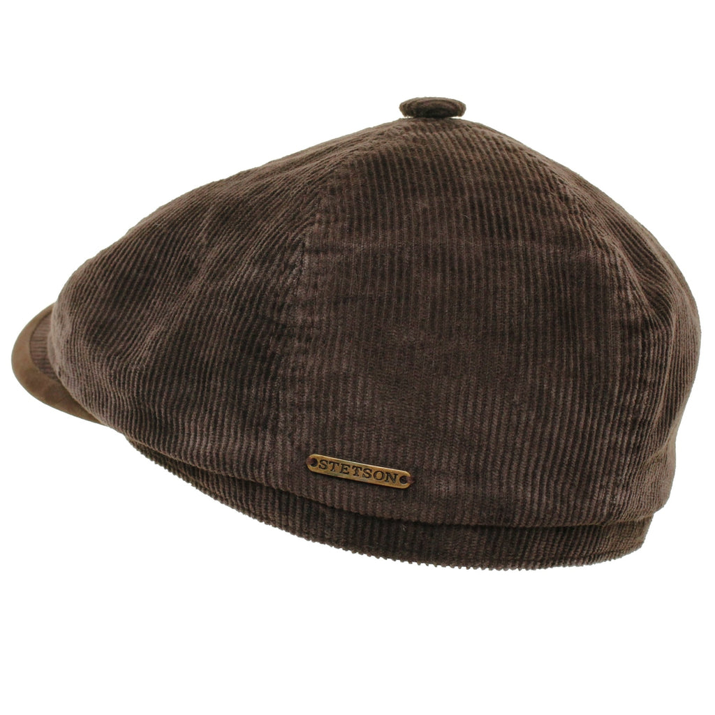 Stetson Hats Hatteras Corduroy Newsboy Cap