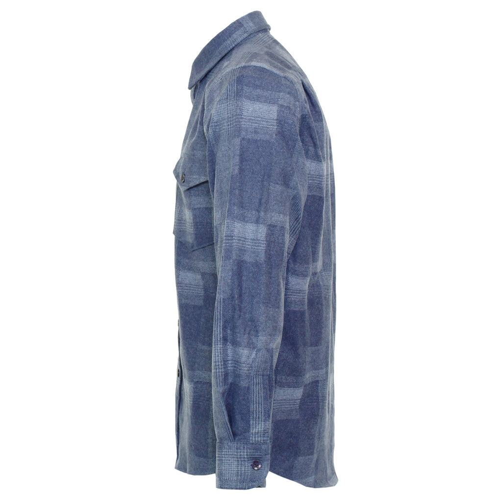 Pendleton Woolen Mills Pendleton Boro Blue Virgin Wool Shirt AA552-31865