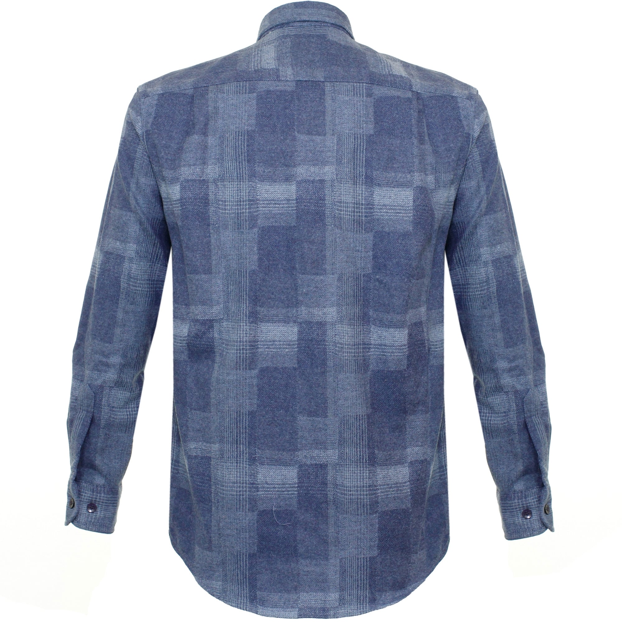 Pendleton Woolen Mills Pendleton Boro Blue Virgin Wool Shirt AA552-31865