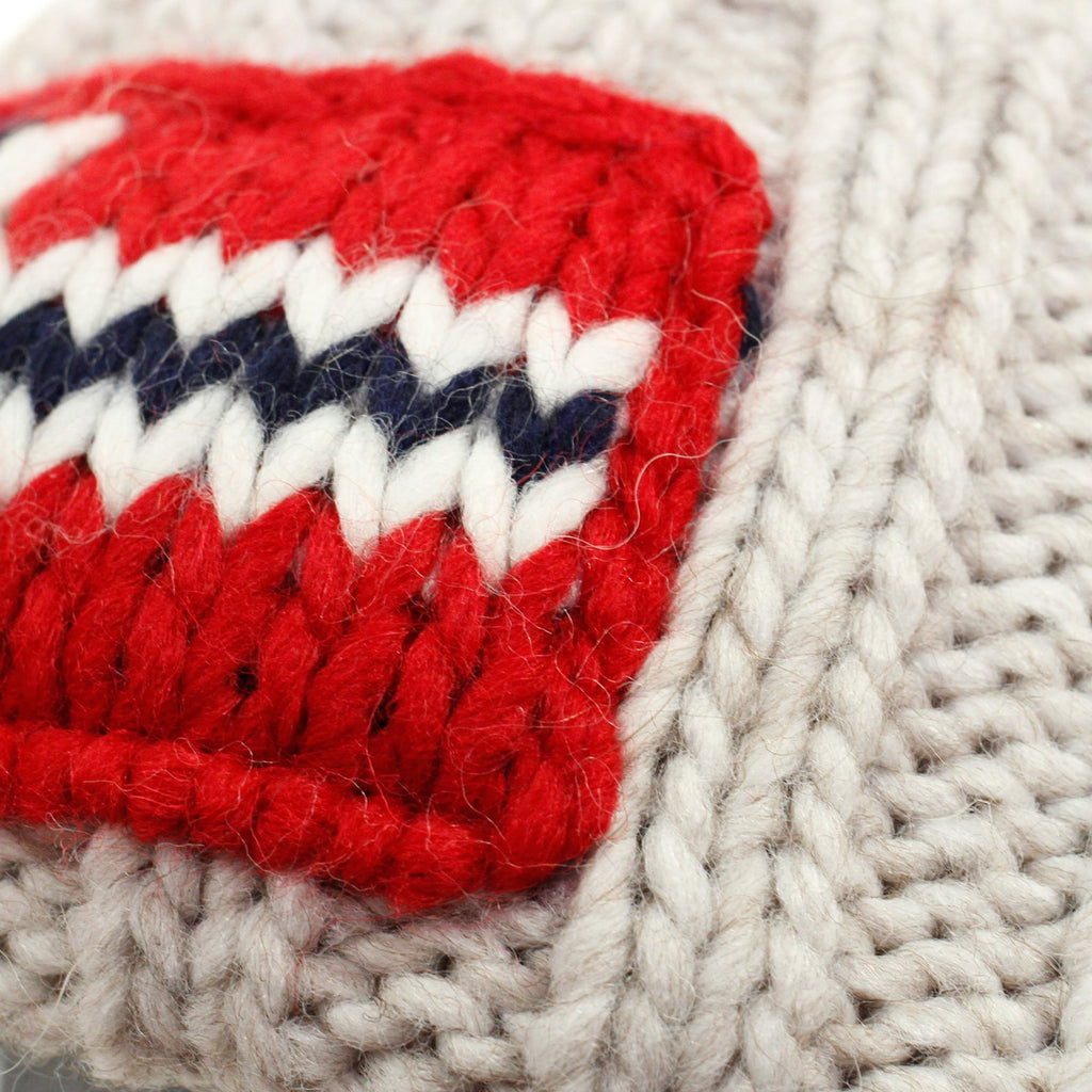 Napapijri Semiury Beige Wool Beanie Hat NOY82GMA1