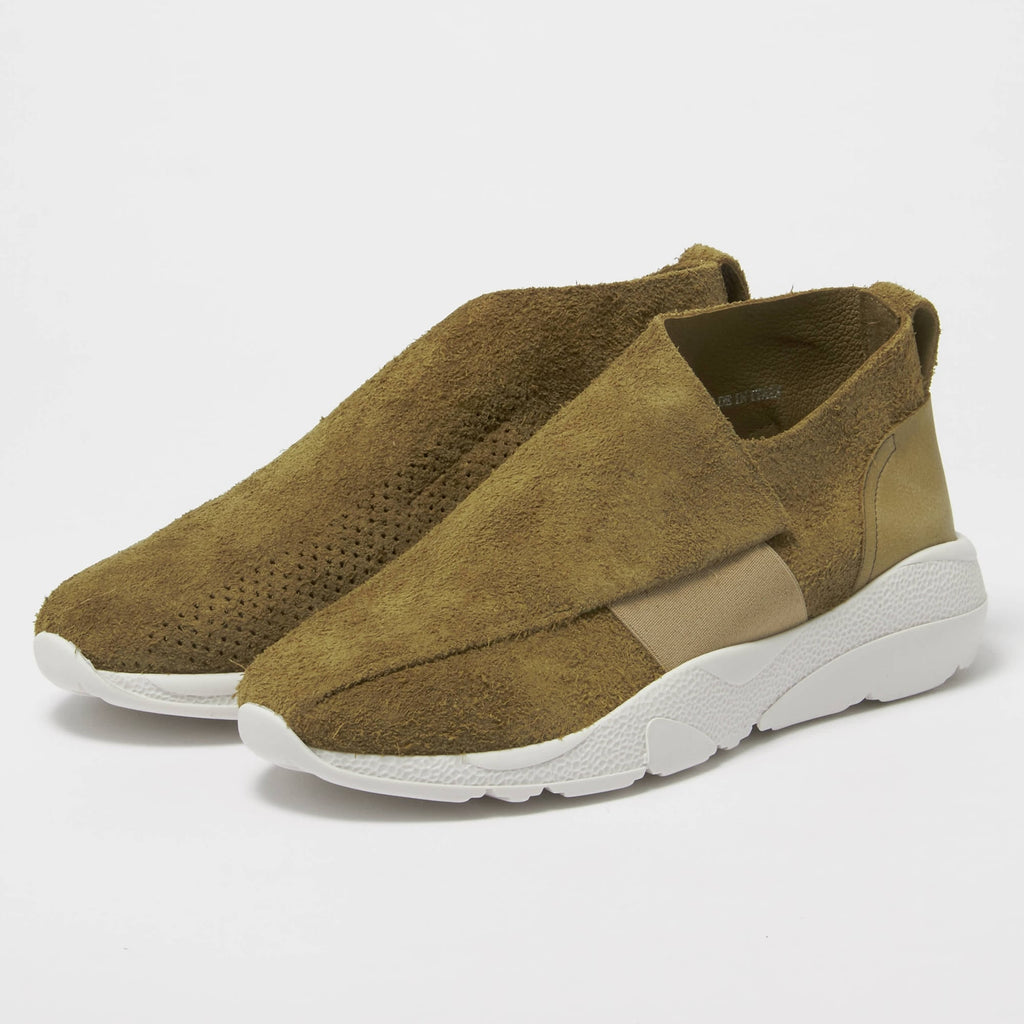 Casbia Vetta Reversed Buffalo Green Shoes 750-4