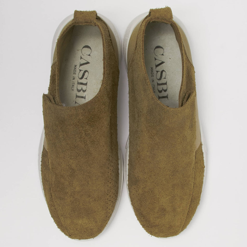 Casbia Vetta Reversed Buffalo Green Shoes 750-4