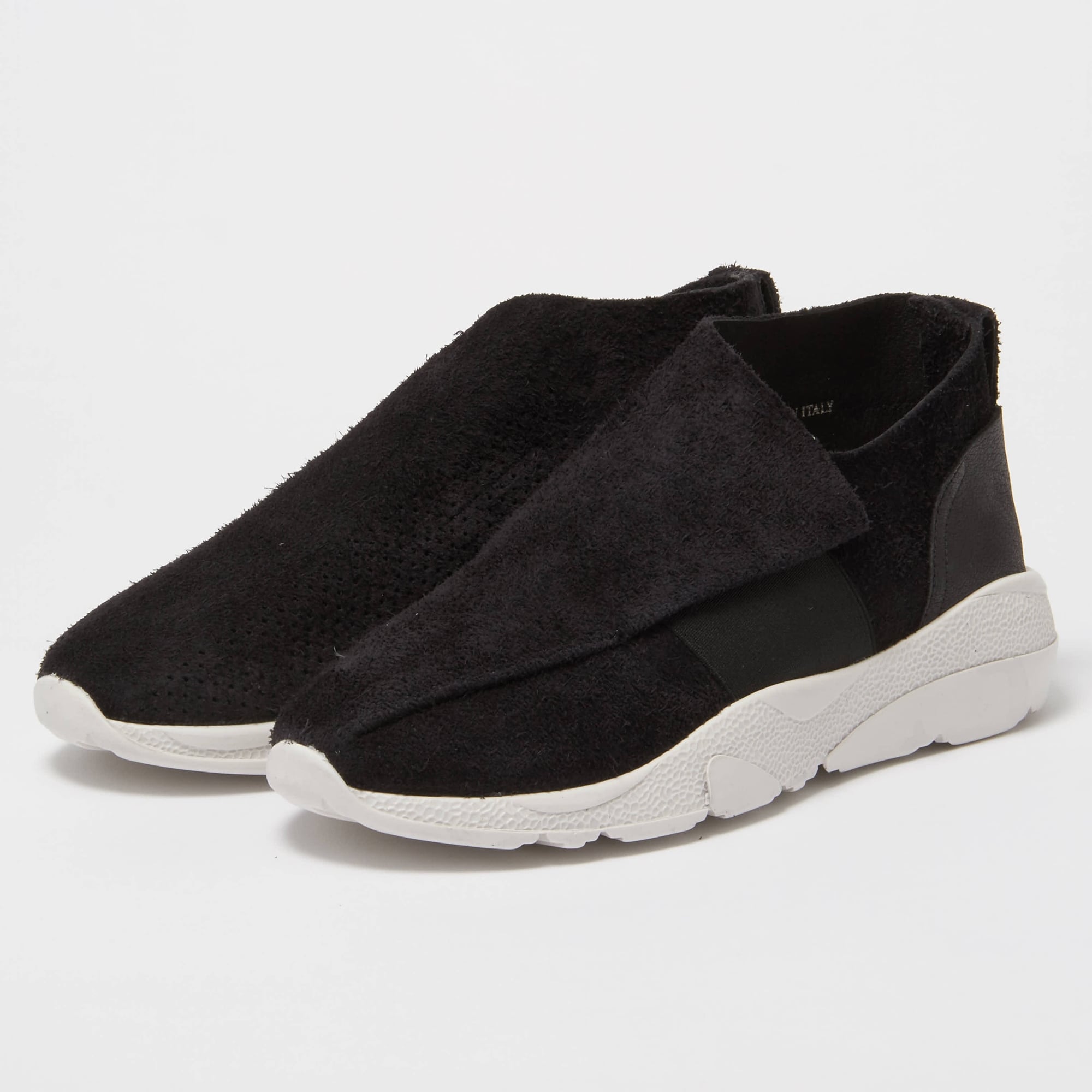 Casbia Vetta Reversed Buffalo Black Shoes 7503