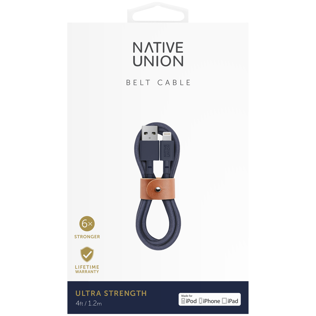 Native Union Lightning Belt Cable 4ft | 1.2m
