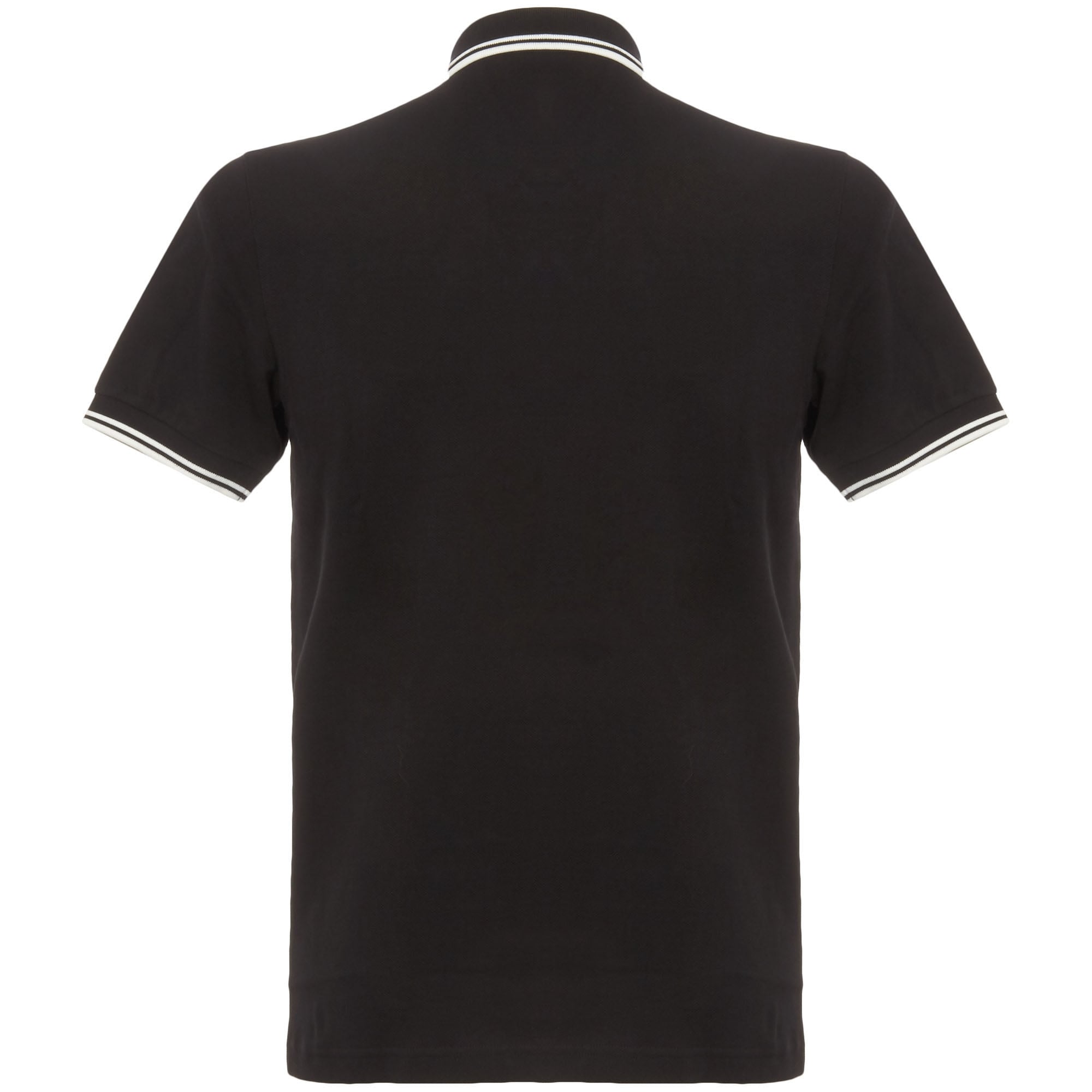 Twin Tipped Polo - Black/Porcelain