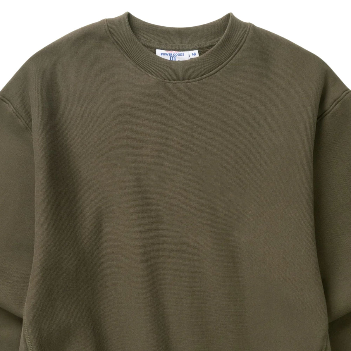 Power Goods Super Weight Crewneck - Dark Olive