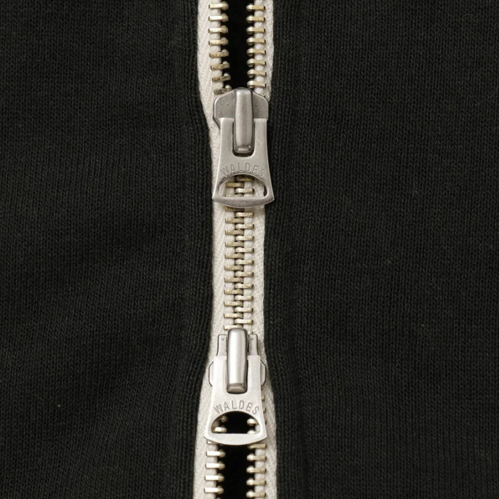 Wonder Looper Zip Hoodie Super Looper French Terry - Sumi Black